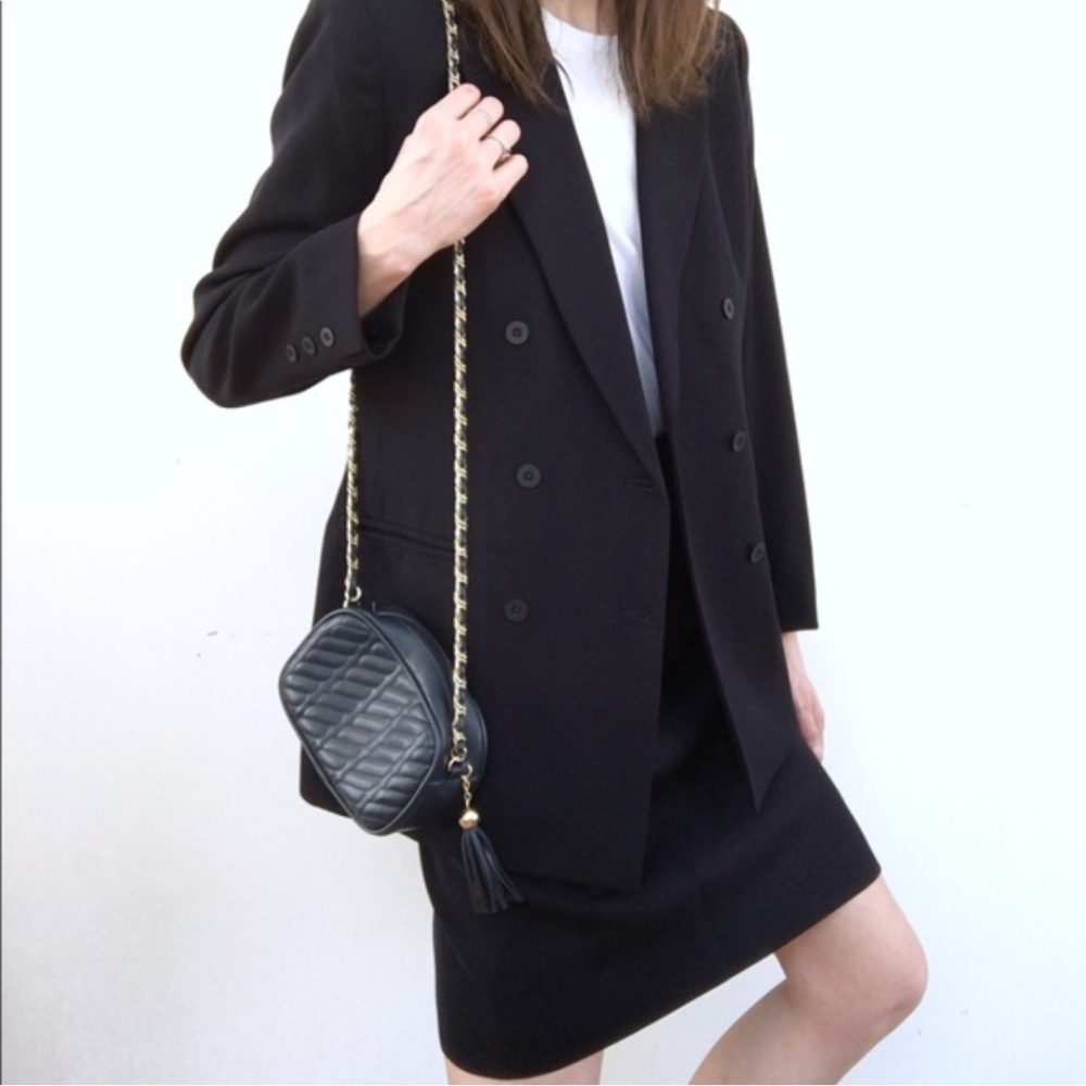 Vintage 90's Navy Power Suit